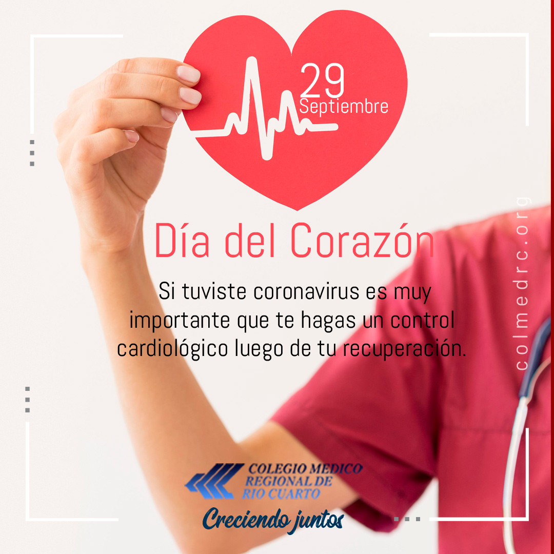 29 De Septiembre Día Mundial Del Corazón Colegio Médico Regional De